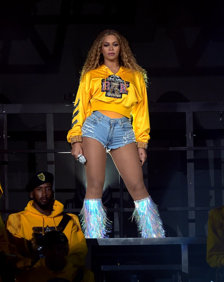 Beyoncé wore five custom Balmain outfits during her Coachella performance The FADER