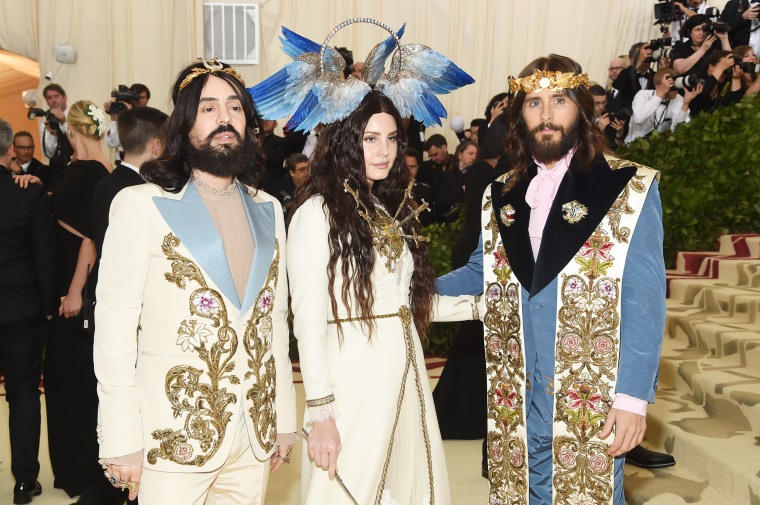 Ornate headpieces were the move on this year’s Met Gala red carpet