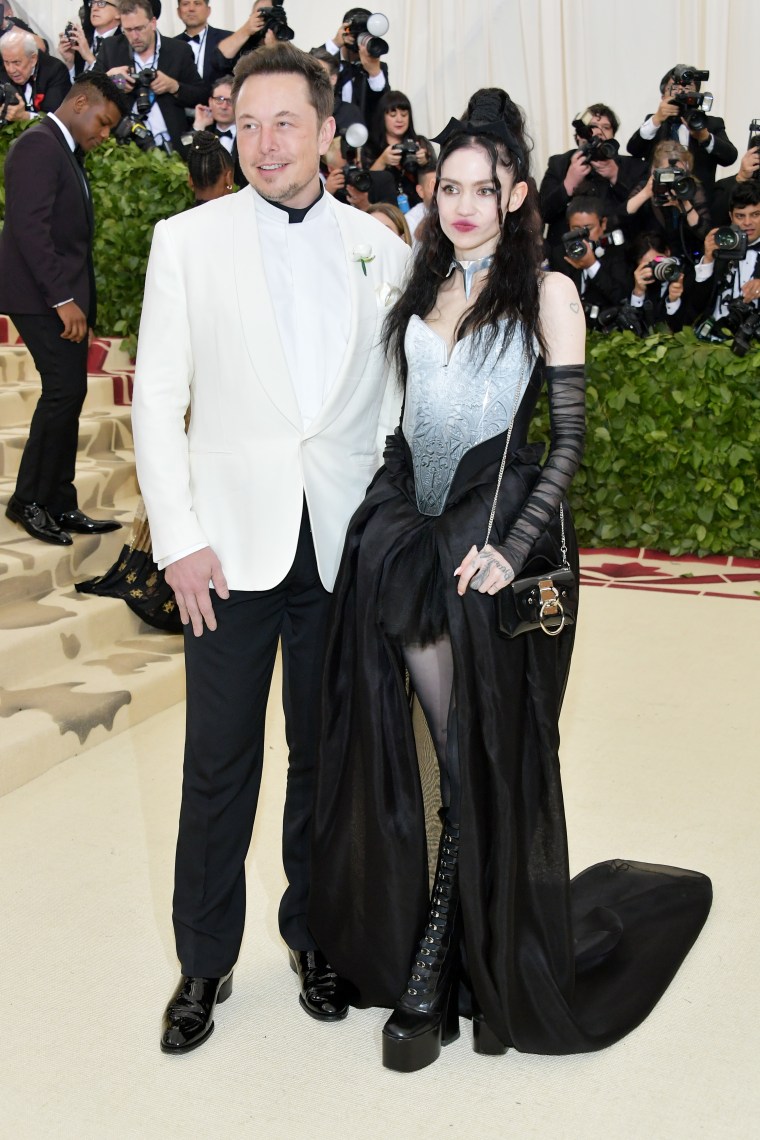 Grimes says Elon Musk shared a photo of her C-section as she gave birth
