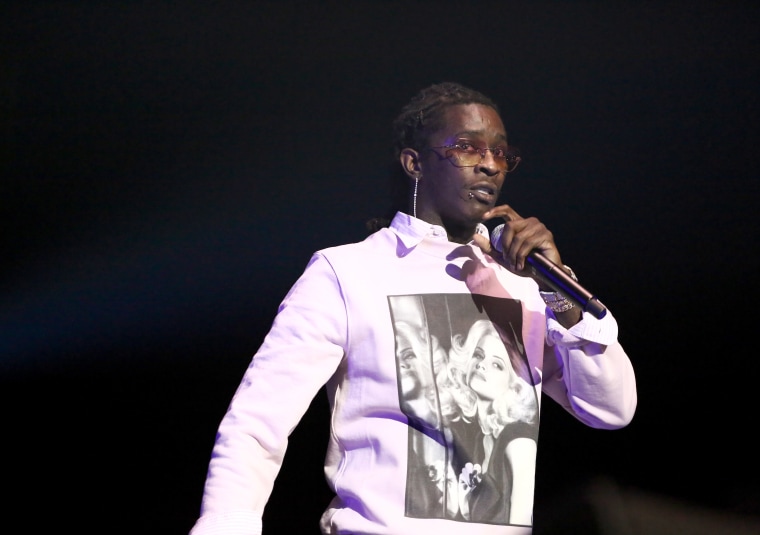 Young Thug reportedly in jail after failed drug test