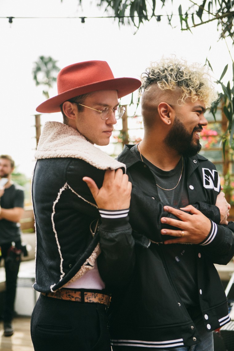 Jaden Smith & Harry Hudson at LIV - World Red Eye