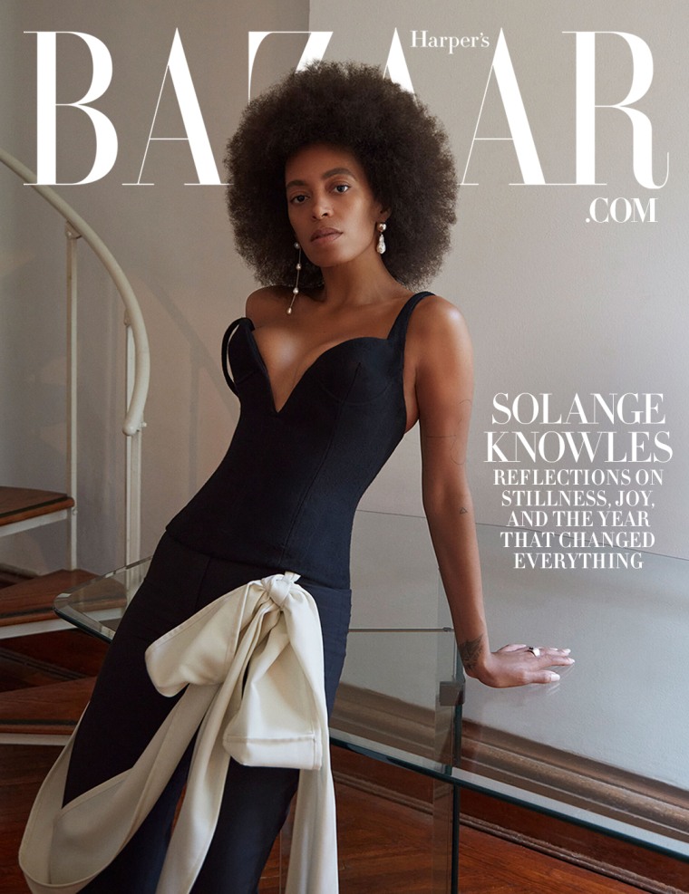 Solange covers <i>Harper’s Bazaar</i>: “I heard a voice saying you deserve joy”