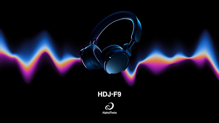 AlphaTheta announces HDJ-F9 wireless DJ headphones