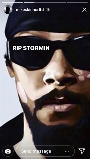 Grime MC Stormin has passed away