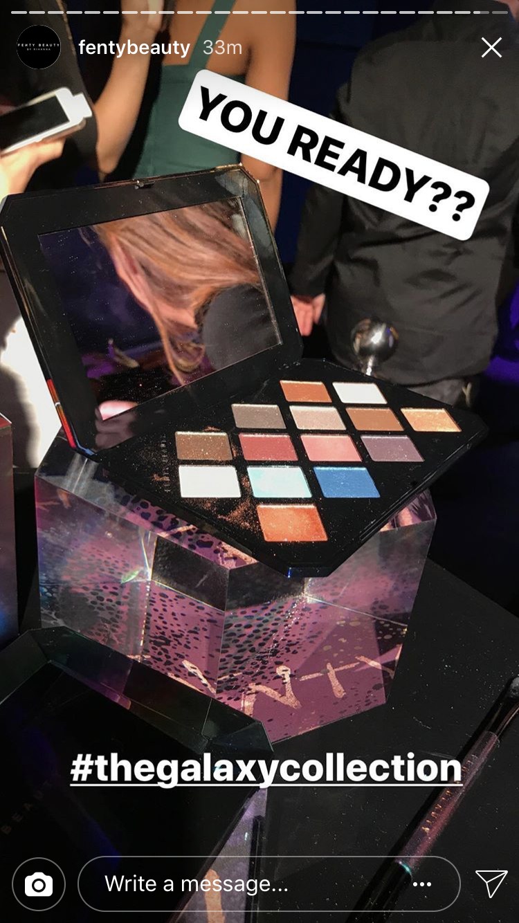 Rihanna Previews Fenty Beauty 'Galaxy' Holiday Collection