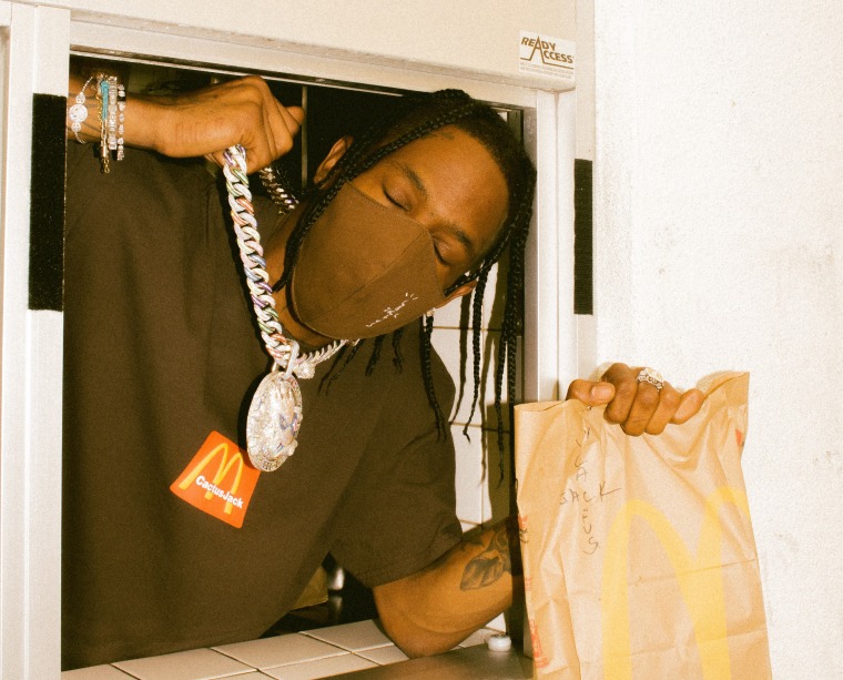 Travis Scott launches McDonald’s merch and his own signature meal