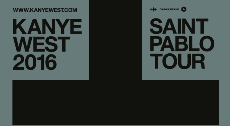 Kanye West Announces Saint Pablo Tour