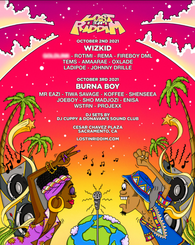 Burna Boy and Wizkid set to headline Lost In Riddim festival | The FADER