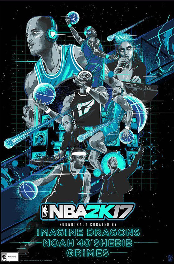 Listen To The NBA 2K17 Soundtrack, Curated By Grimes, Noah “40” Shebib, And Imagine Dragons