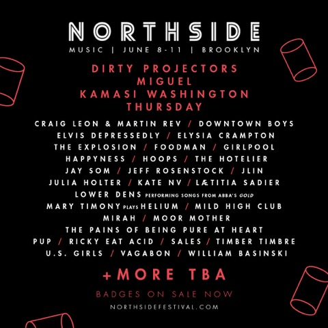 Northside 2017: Miguel, Dirty Projectors, And Kamasi Washington Confirmed For New York Festival