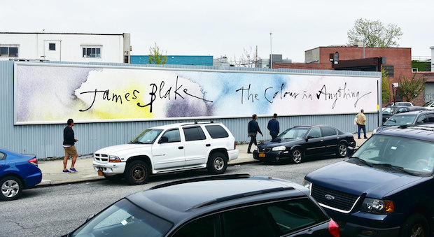 James Blake Confirms New Album Title With Billboards In London And Brooklyn