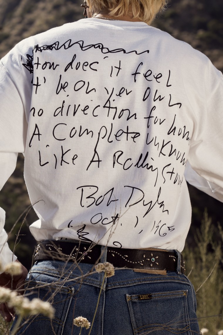 L.A. brand Pleasures looks to Bob Dylan for their new collection