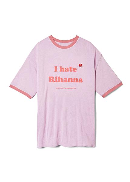 Rihanna rang in her 30th birthday in an I Hate Rihanna shirt because she can