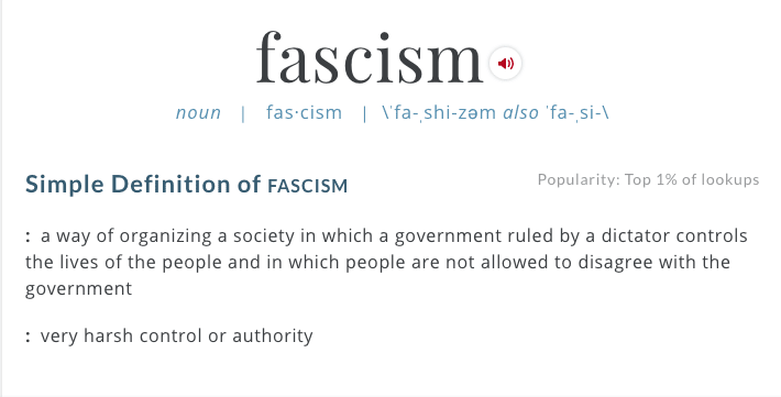 A Bunch Of People Are Looking Up The Definitions Of “Fascism” And  “Misogyny” | The FADER