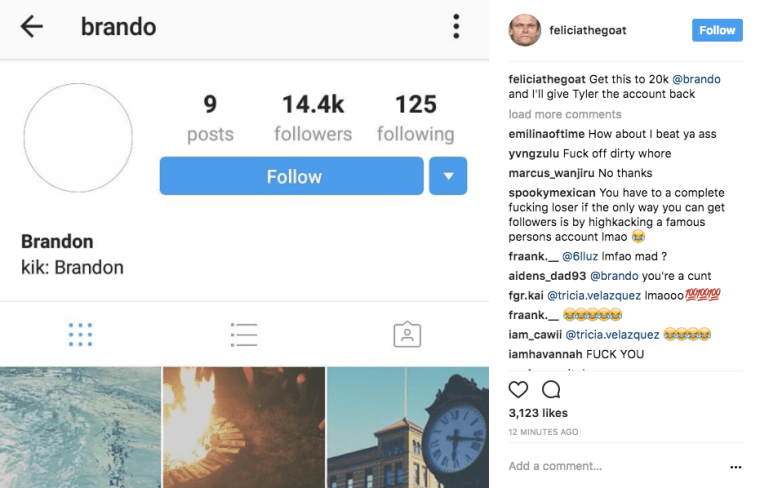 Tyler, The Creator’s Instagram Got Hacked 