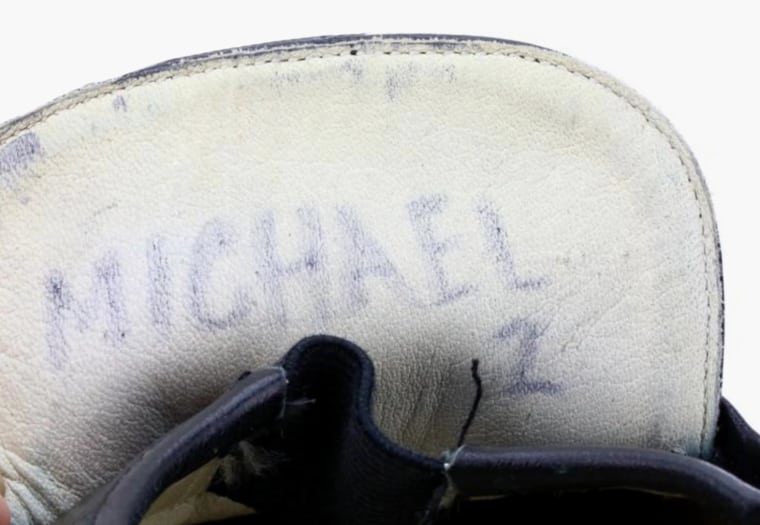 Michael Jackson's first moonwalk shoes up for auction - ABC7 Los