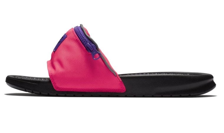 Nike made fanny pack slides and I think I need them