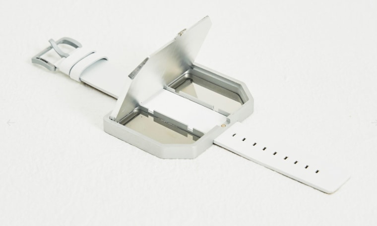 You can store your drugs in this Raf Simons bracelet