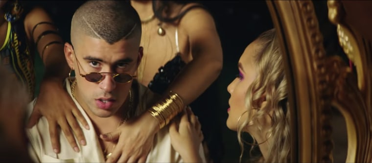 Watch Bad Bunny get stranded at sea in the music video for “Ni Bien Ni Mal”