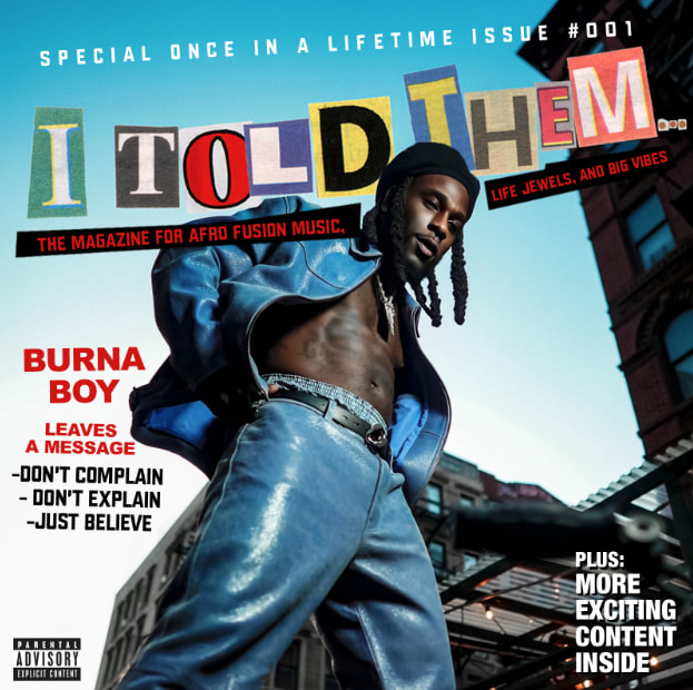 Listen to Burna Boy’s new album, <i>I Told Them…</i>