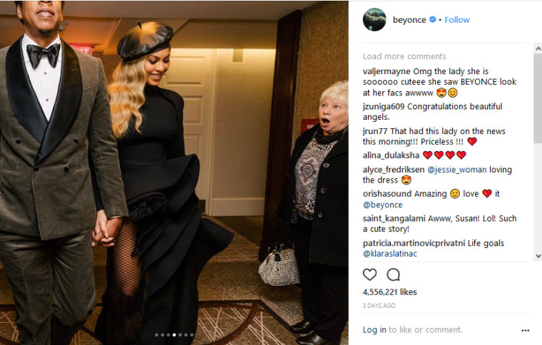 The shocked woman from Beyoncé’s Instagram reacts to viral photo