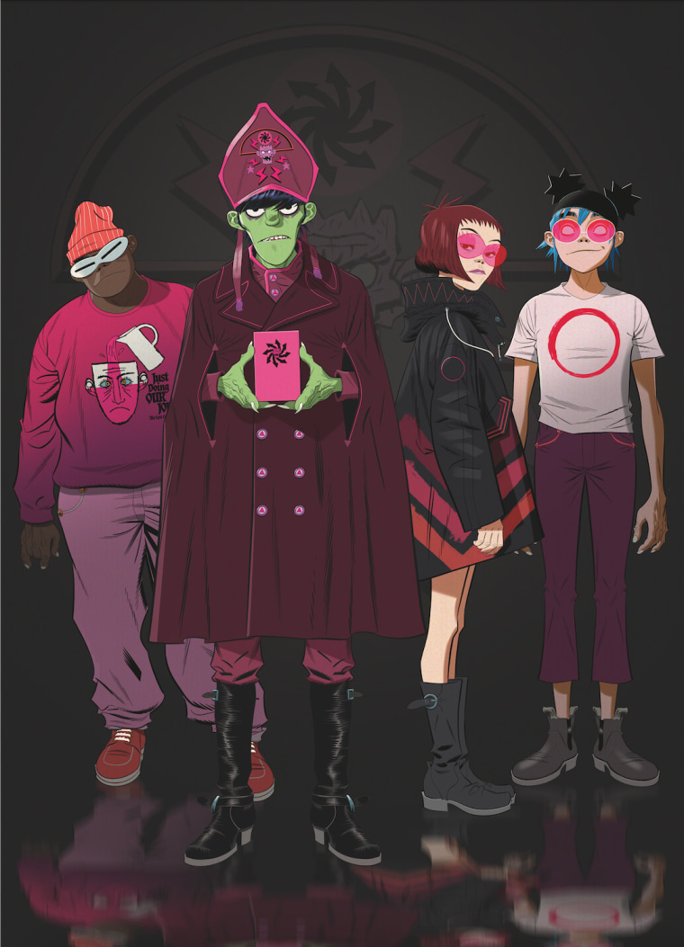 Gorillaz与De La Soul, Del The Funky Homosapian在<i>Cracker Island</i> deluxe