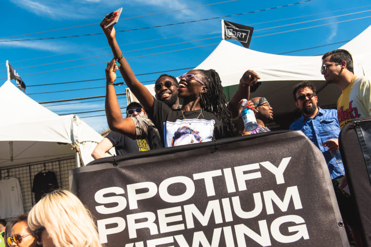 Spotify Premium Members Got the Exclusive FADER FORT Plug