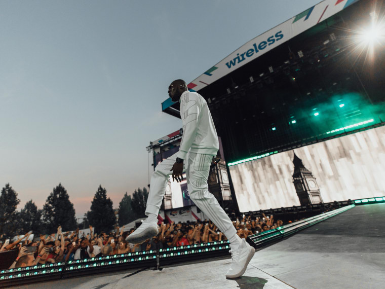  Check out these moments from Stormzy’s headlining set at London’s Wireless Festival