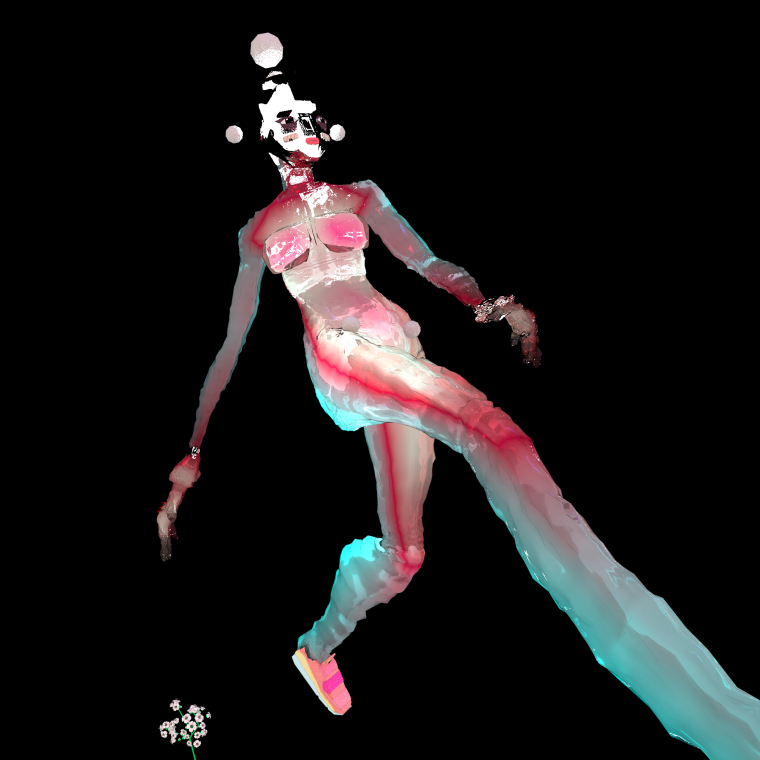 Animator Jeron Braxton and designer Sho Konishi made a mind-boggling virtual fashion show