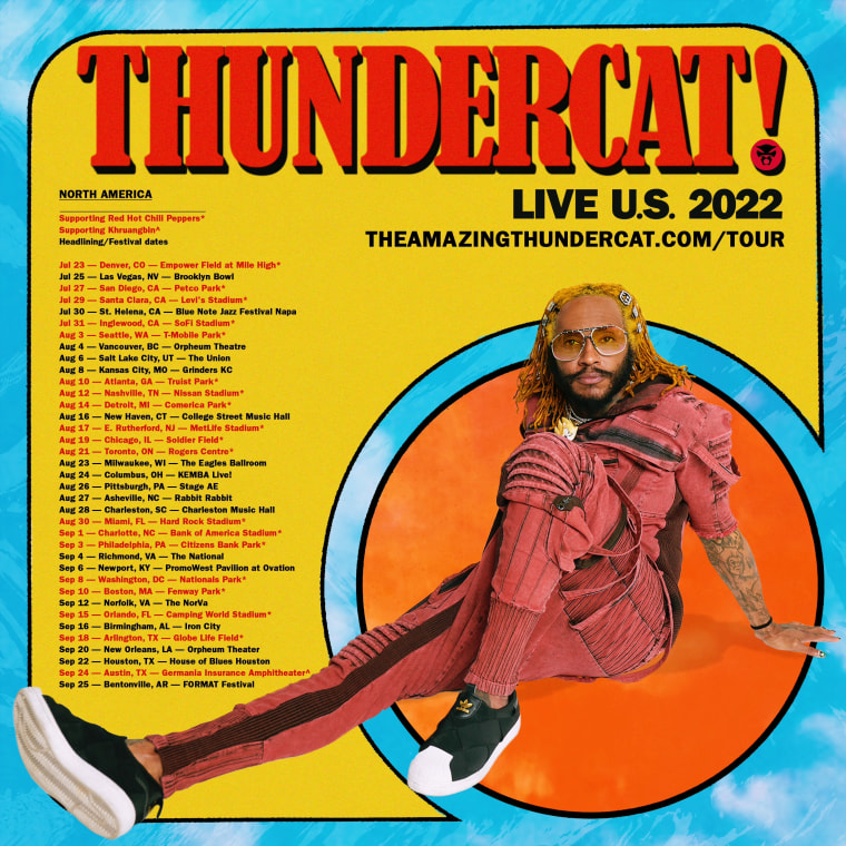 Thundercat announces 2022 North American tour dates
