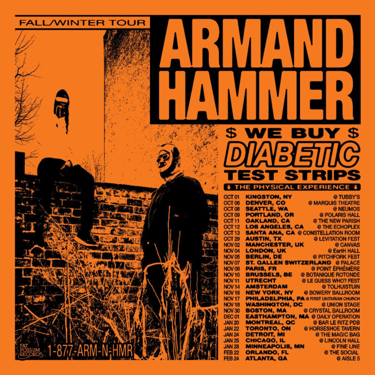 Armand Hammer announce new album with lead single “Trauma Mic”