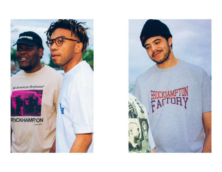 Brockhampton just shared the lookbook for their new run of merch