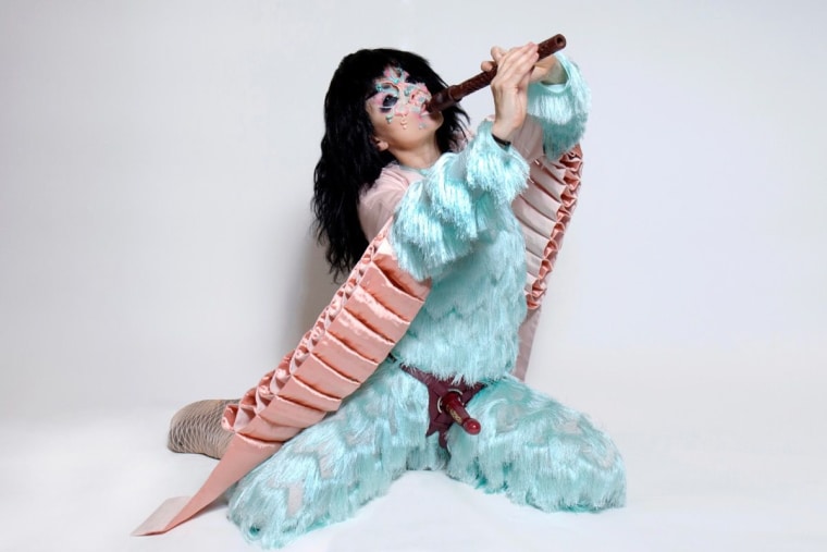 Björk has a slug genitalia-colored EP coming out