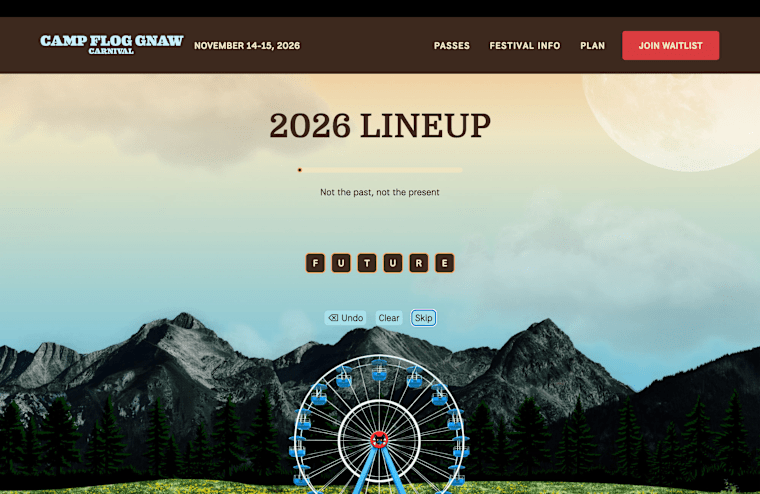 Camp Flog Gnaw 2026 lineup: Future, Turnstile, Jane Remover, and more