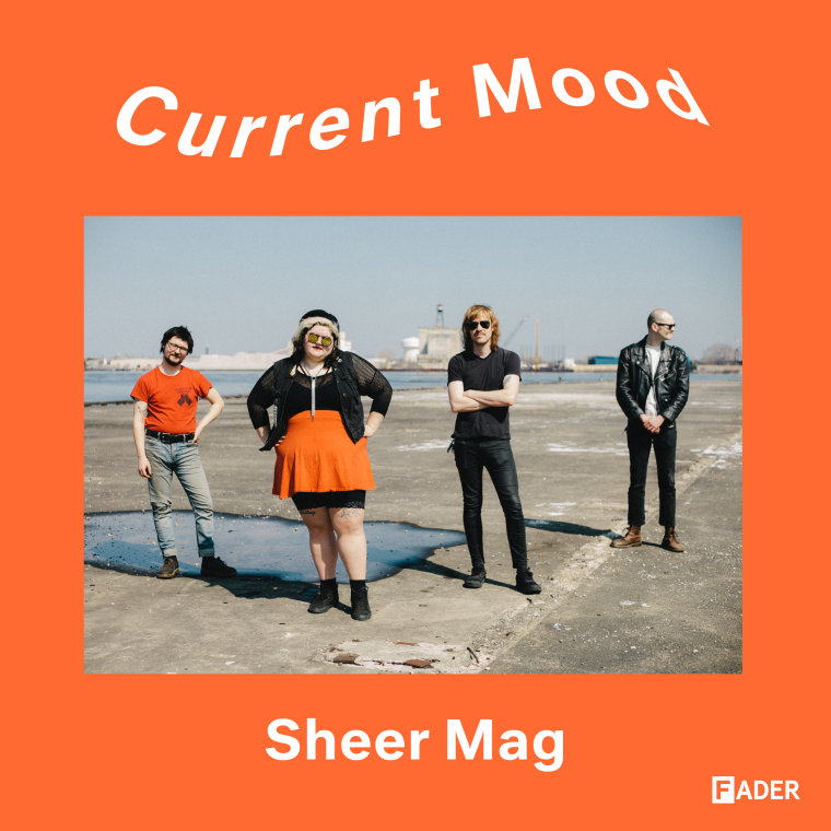 CURRENT MOOD: Listen to a playlist of Sheer Mag’s tour van favorites