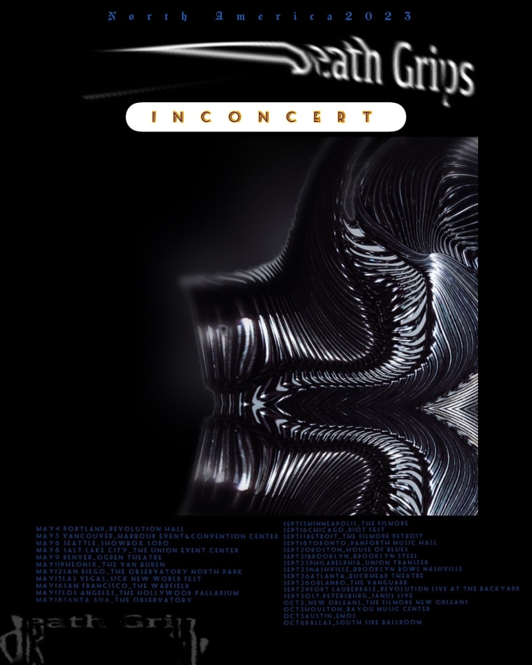 death grips tour locations