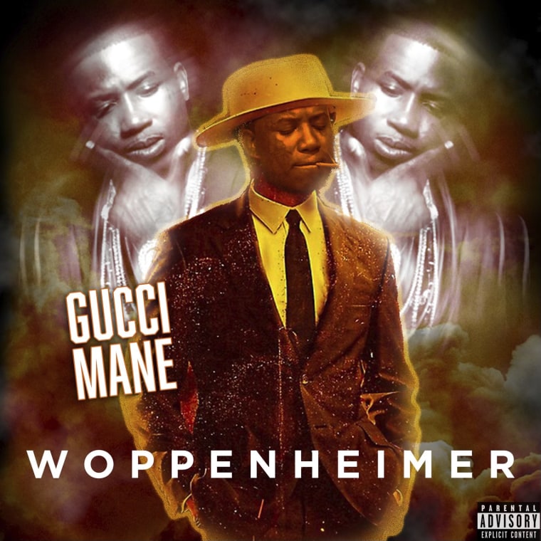Gucci Mane shares new song “Woppenheimer” with cover art of the year