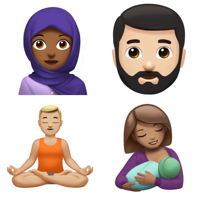 Apple’s New Emoji Update Will Include Woman With Headscarf, Breastfeeding, And More