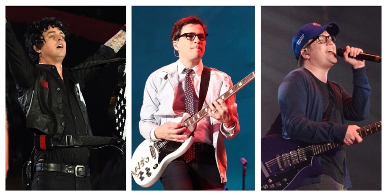 Green Day, Fall Out Boy, and Weezer each share new singles ahead of “Hella Mega” tour