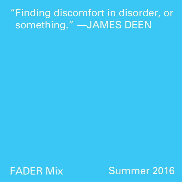 FADER Mix: James Deen