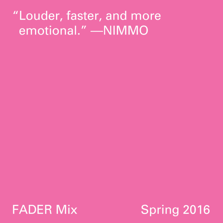 FADER Mix: Nimmo