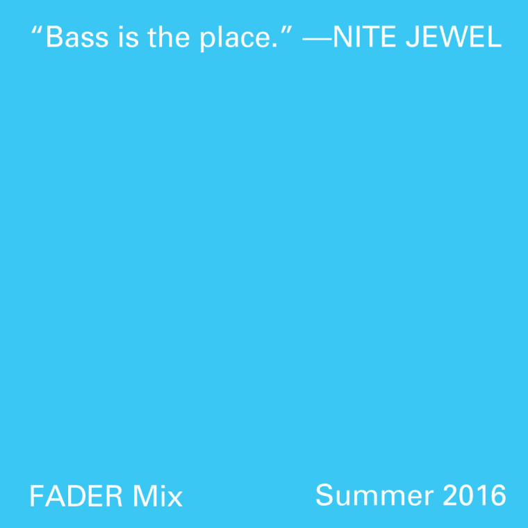 FADER Mix: Nite Jewel