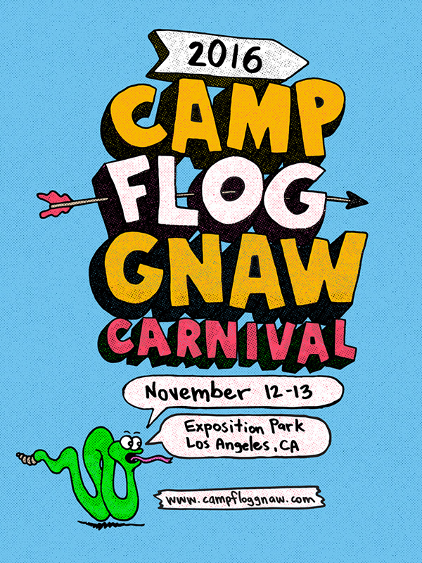 Tyler, The Creator Announces 2016 Camp Flog Gnaw Carnival