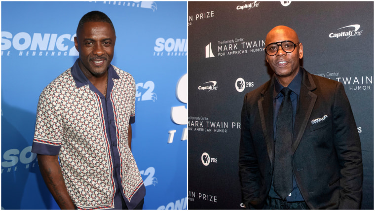 Idris Elba says he sold weed to Dave Chappelle to support his early acting career