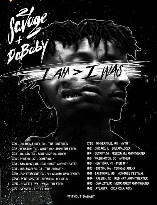 Download 21 Savage announces tour with DaBaby | The FADER