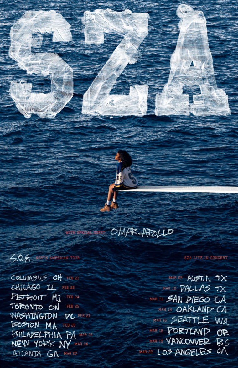 sza tour nz