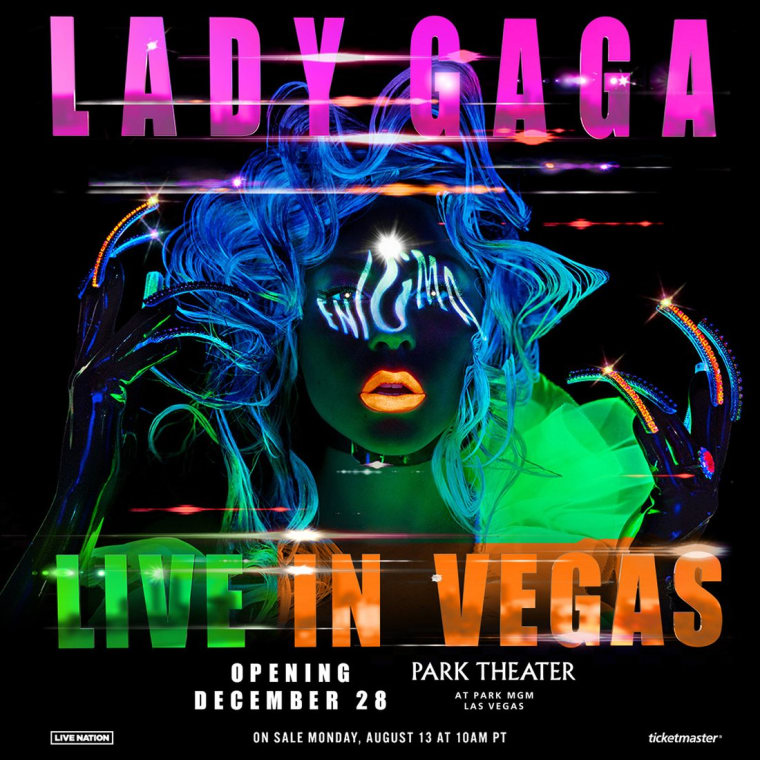 Lady Gaga announces Las Vegas residency Enigma