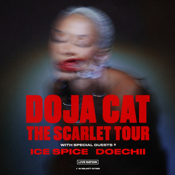 doja cat tour tracklist