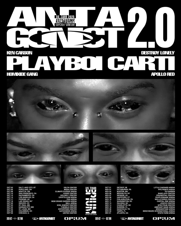 Playboi Carti announces Antagonist tour details: How to buy tickets