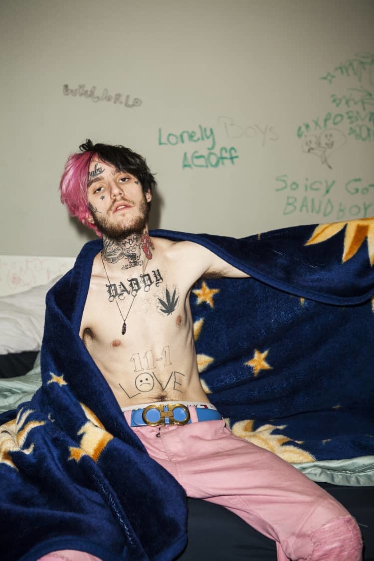 lil peep rare photos